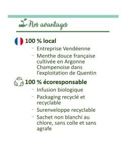 Infusion Digestion légère BIO, 20 sachets